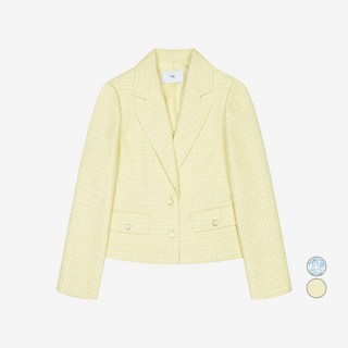 SI(씨) 여성용 테일러드 카라 트위드 자켓 SKJAB2102