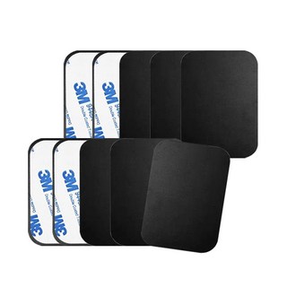 어반카 휴대폰 마그네틱 자석 스틸패치 사각 65 x 45 mm 10p, 1개, Black