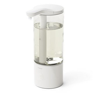 무아스 대용량 클리어 젤타입 자동 디스펜서 500ml, 1개, 화이트