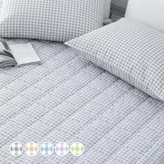 아망떼 허니듀 시어서커 리플 침대패드