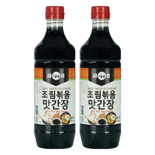 Gompyo 조림볶음 맛간장, 860ml, 2개