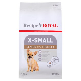 유한양행레시피브이 강아지 로얄 엑스스몰 에이징 12+