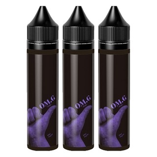 엄지 과일 포도 폐호흡 전자담배 액상 60ml, 3개 대표 이미지 - 전자담배 폐호흡 액상 추천