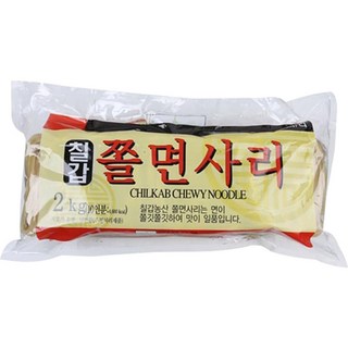 칠갑농산 쫄면사리 2kg, 1개입 풀무원생쫄면 칠갑농산 쫄면사리 2kg, 1개입 풀무원생쫄면