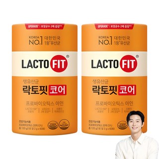 락토핏 코어 유산균 60p, 120g, 2개