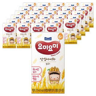 요미요미 안심아이차 보리, 125ml, 1개입, 48개
