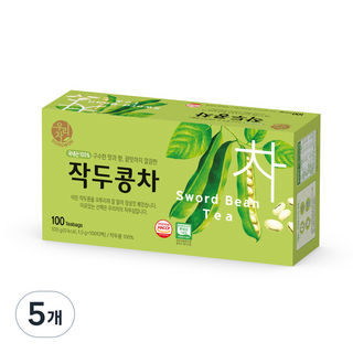 우리차 송원식품 작두콩차, 1g, 100개입, 5개