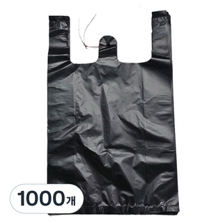 부국비닐봉투 검정 일반마트봉투 1호