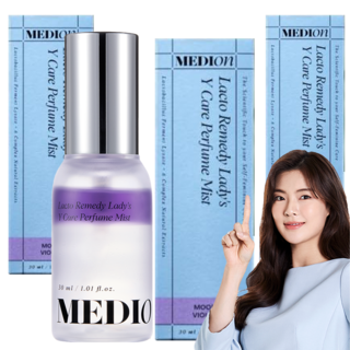 메디온 락토리메디 레이디스 Y 케어 퍼퓸미스트 무드 바이올렛, 3개, 30ml