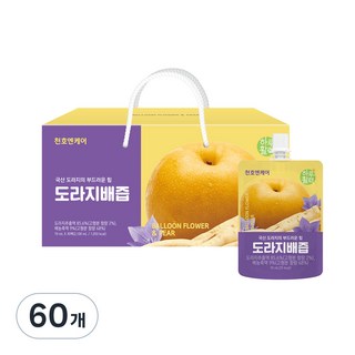 천호엔케어 하루활력 도라지배즙, 70ml, 60개