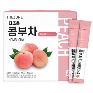 더존건강 더조은 복숭아 콤부차, 5g x 30개입, 1개 더조은곤약젤리 더존건강 더조은 복숭아 콤부차, 5g x 30개입, 1개 더조은곤약젤리