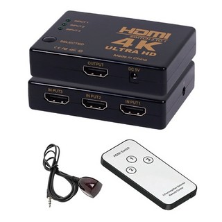 DigiFusion 伽利略 HDMI 4K 影音切換器,三進一出,支援HDMI, 1個