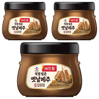 해찬들 직접 빚은 옛날메주 집된장, 900g, 3개