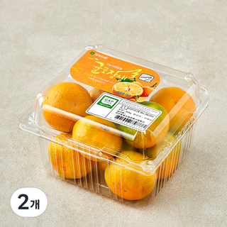 귤로장생 당도선별 10brix 감귤, 2개, 800g(로얄과)