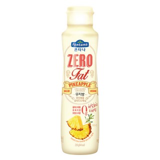 폰타나 무지방 파인애플 샐러드드레싱, 230g, 1개