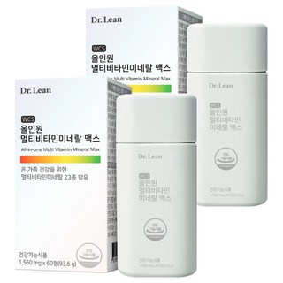 닥터린 올인원 멀티비타민미네랄 맥스 60p, 60정, 2개