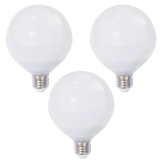 코넬 LED 벌브 12W, 주광색, 3개