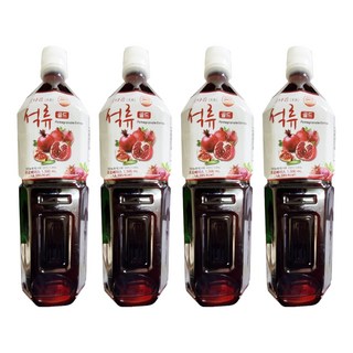 파낙스 참다음 석류 골드 음료베이스, 1.5L, 4개