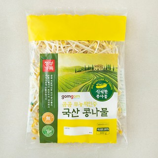 곰곰 무농약인증 국산 콩나물, 300g, 1개