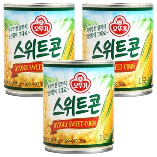 오뚜기 스위트콘 통조림, 198g, 3개