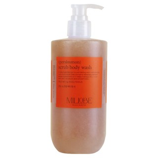 밀로베 단감 스크럽 바디워시, 1개, 500ml