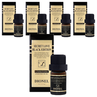 디오넬 시크릿 러브 블랙 에디션 이너퍼퓸, 5개, 5ml