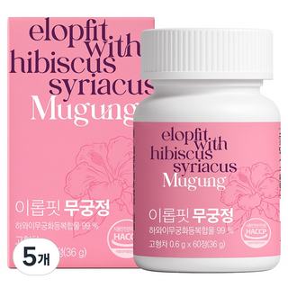 이롭핏 무궁정, 36g, 5개