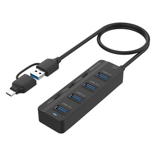ESENSE 逸盛 4A+3C 7埠 USB3.0集線器,支援USB-A或USB-C接頭, 1組