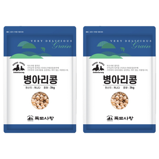 독도사랑 병아리콩, 3kg, 2개