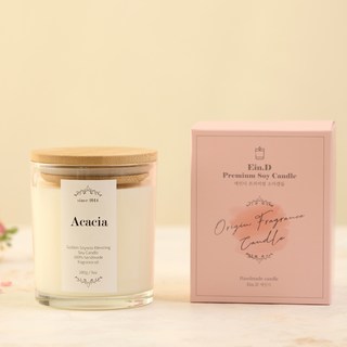 에인디 핸드메이드 소이 심지없는 워머전용 캔들, 아카시아, 280g, 1개