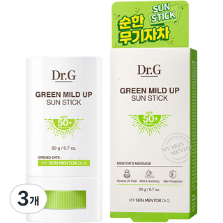 닥터지 그린 마일드 업 선스틱 SPF50+ PA++++ 20g 3개 상품 이미지