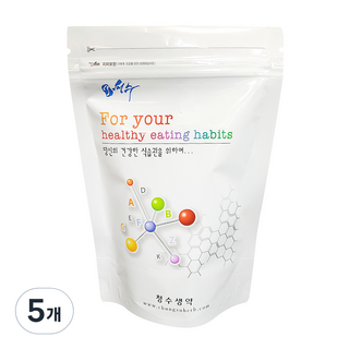 청수생약 새싹보리환, 5개, 500g