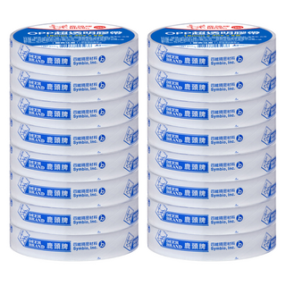 DEER BRAND 鹿頭牌 PP3Q OPP超透明膠帶8件組 18mm x 40Y, 2組, 透明色