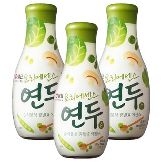 샘표 요리에센스 연두 순, 500ml, 3개