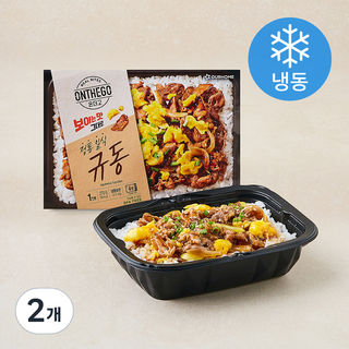 아워홈 온더고 규동 (냉동), 270g, 2개