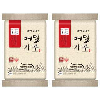 봉평촌 메밀가루, 2개, 800g
