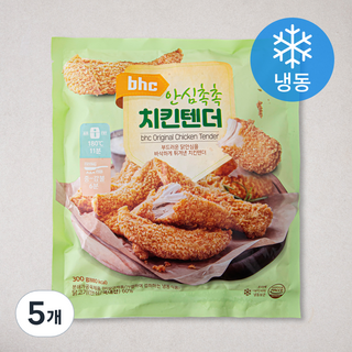 BHC 안심촉촉 치킨텐더 (냉동), 300g, 5개