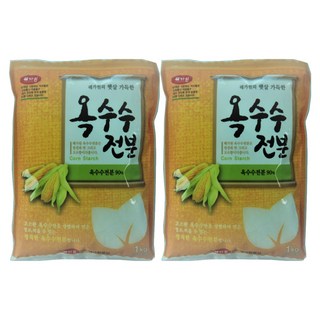 햇살나래 옥수수전분A, 1kg, 2개