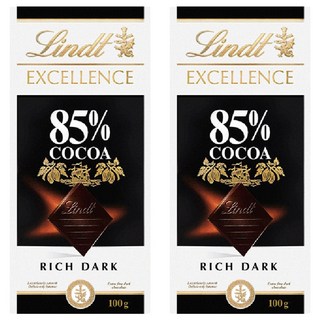 린트 엑설런스 85% 코코아 다크 초콜릿, 2개, 100g