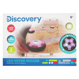 Discovery 懸浮足球射門組, 附帶LED燈和2個球門, 1組