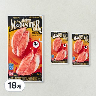 크래미 몬스터크랩 맛살, 142g, 18개