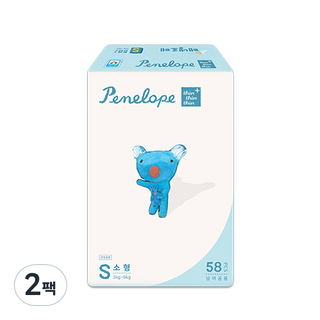 페넬로페 씬씬씬 플러스 밴드기저귀 공용, 2단계, 116매