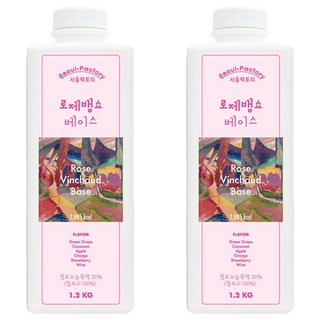 서울팩토리 로제뱅쇼베이스, 1.2kg, 2개