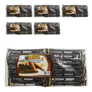 Wasuka 特級巧克力威化捲，香酥脆薄，內餡濃郁飽滿, 600g, 6袋