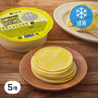 황소식품 샤오마이피 노란색 만두피 (냉동), 180g, 5개