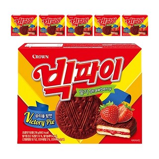 빅파이 딸기, 216g, 6개