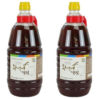 자연다감 황석어액젓, 2kg, 2개