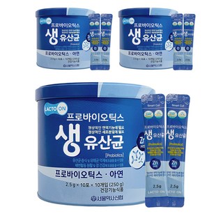 서울약사신협 프로바이오틱스 생유산균, 250g, 3개