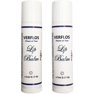 Verflos 護唇膏, 無色, 5ml, 2支