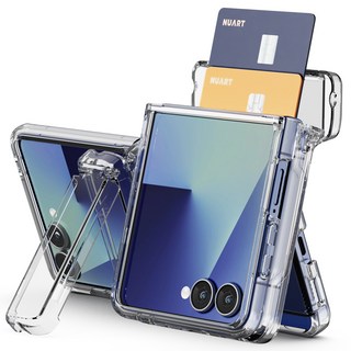 누아트 마그네틱 힌지보호 카드수납 휴대폰 케이스